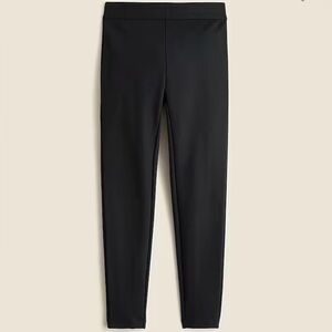 J. Crew Sleek Black Pixie pant in stretch ponte